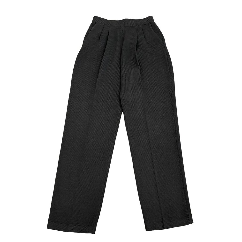 St. John Basics pleated Front Knit Pants, Size 6